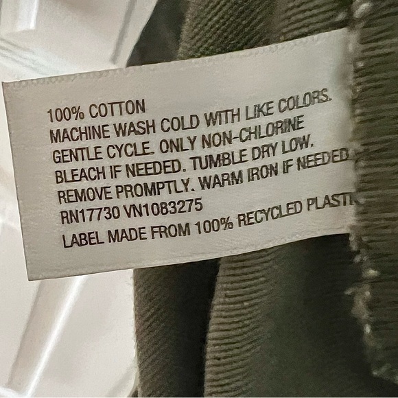 Universal Thread Women’s Green Camo Canvas Cotton Utility Jacket Hooded S Small - Picture 8 of 8